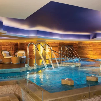 hydrotherapy circuit at the spa at Secrets Vallarta Bay