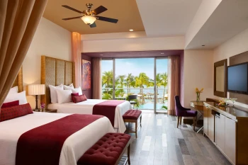 junior suite ocean view doubles at Secrets Vallarta Bay