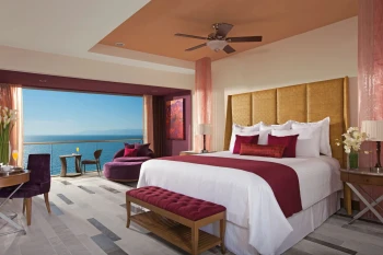 junior suite ocean view king at Secrets Vallarta Bay