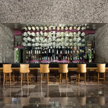 lobby bar at Secrets Vallarta Bay