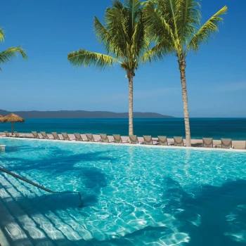 oceanfront pool at Secrets Vallarta Bay