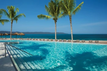 oceanfront pool at Secrets Vallarta Bay