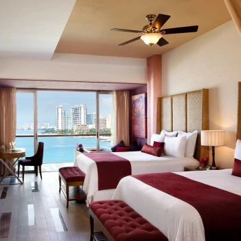 preferred club junior suite ocean view doubles at Secrets Vallarta Bay