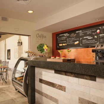 the bay cafe at Secrets Vallarta Bay