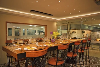 the chef's table dining experience at Secrets Vallarta Bay