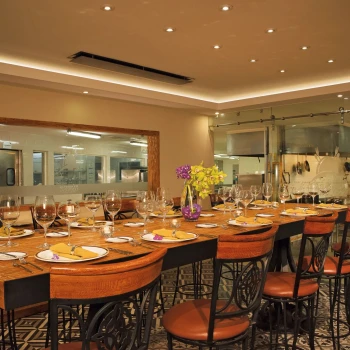 the chef's table dining experience at Secrets Vallarta Bay