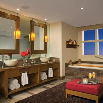 washroom of presidential suite at Secrets Vallarta Bay