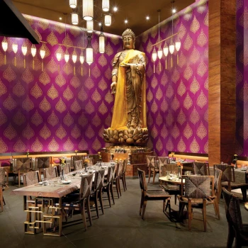 asian restaurant at The Fives Beach Hotel and Residences