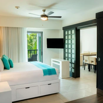 one bedroom suite at The Fives Beach Hotel and Residences