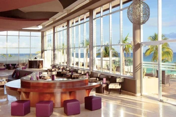 sky bar event space at The Fives Beach Hotel and Residences