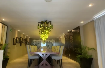 the wine room wine cellar at The Fives Beach Hotel and Residences